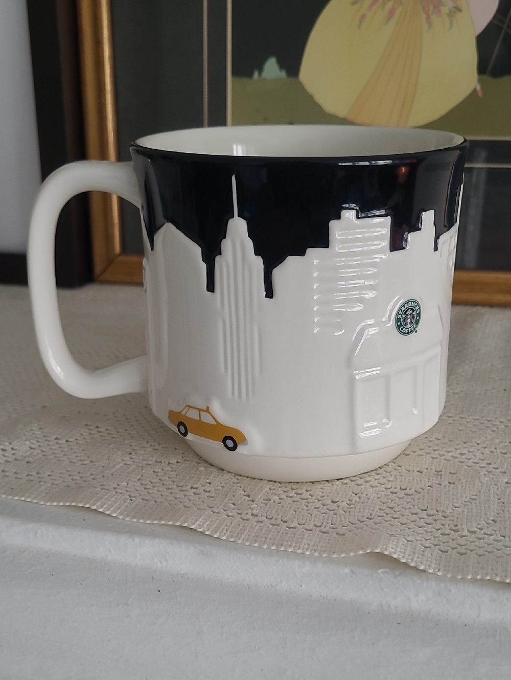 2010 Starbucks NYC Skyline Mug